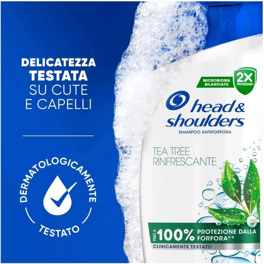 Hoofd &amp; schouders Tea tree verfrissende - anti-roos shampoo 250 ml
