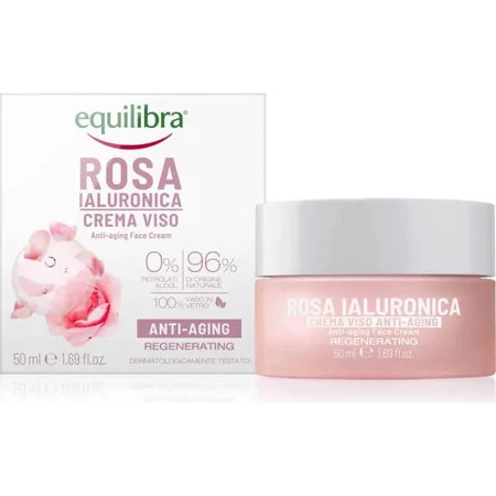 Equilibra rosa hialurónico - crema facial antiedad 50 ml