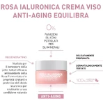 Equilibra rosa hialurónico - crema facial antiedad 50 ml