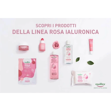 Equilibra rosa hialurónico - crema facial antiedad 50 ml