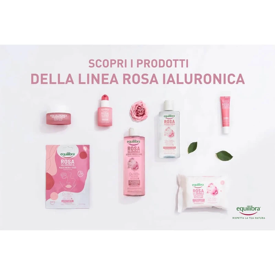 Equilibra rosa hialurónico - crema facial antiedad 50 ml