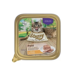 Stuzzy Paté classic Huhn - Alleinfuttermittel für kastrierte Katzen 100 gr.