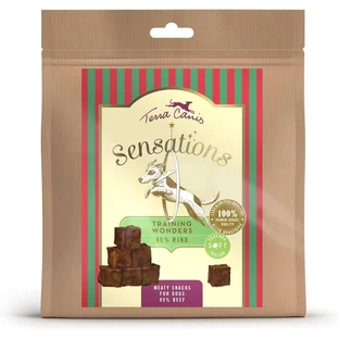 Terra canis Sensations Trainingswunder Rindfleisch - Hundesnacks für das Training 90 gr