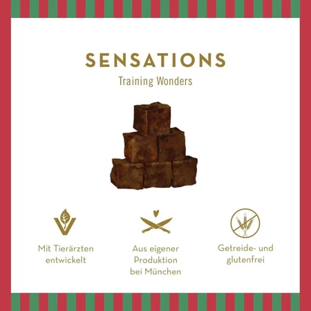 Terra canis Sensations Trainingswunder Rindfleisch - Hundesnacks für das Training 90 gr