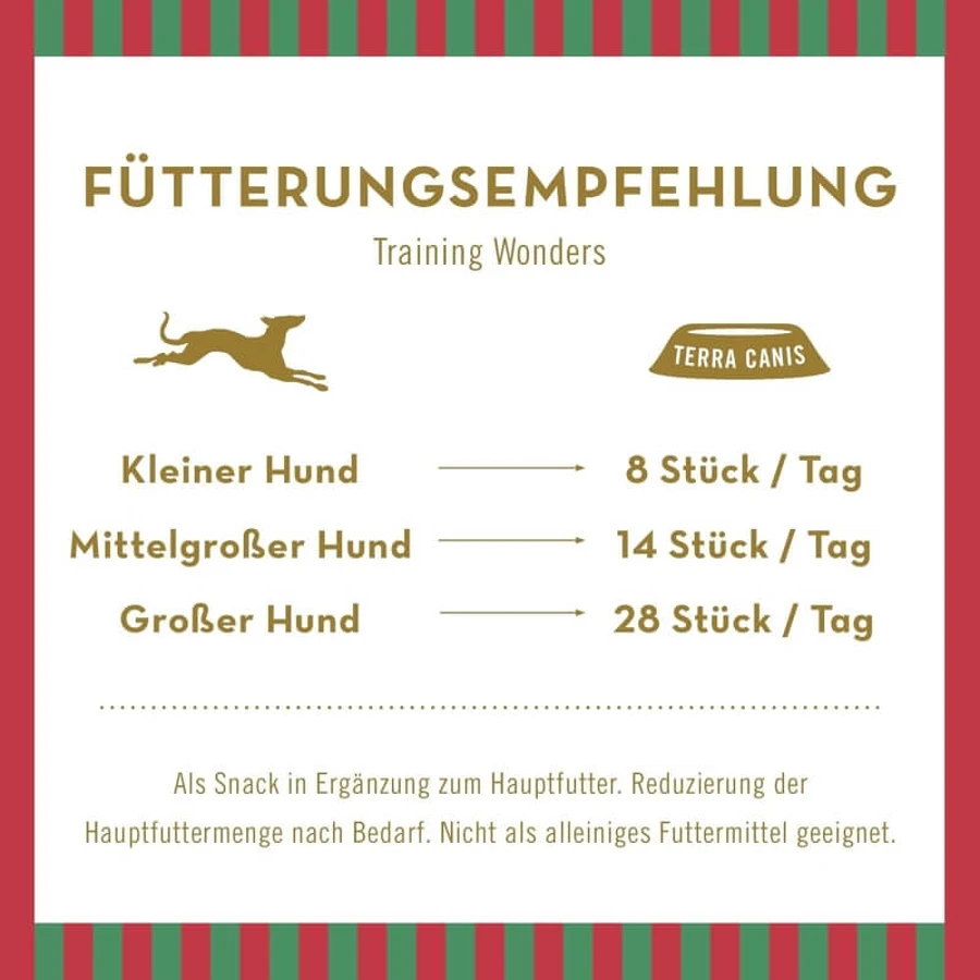 Terra canis Sensations Trainingswunder Rindfleisch - Hundesnacks für das Training 90 gr