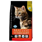 Farmina Matisse kastriert mit Lachs - Alleinfuttermittel für erwachsene kastrierte Katzen 1,5 kg