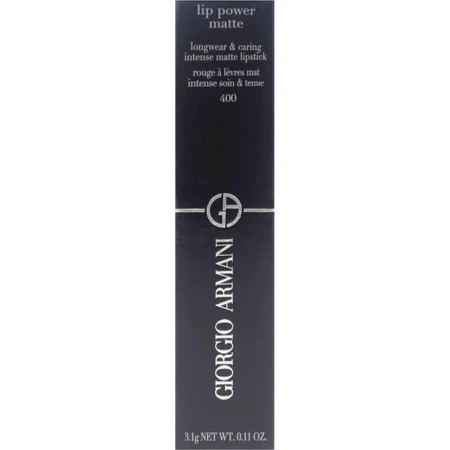 Giorgio armani lip power matte - matte lippenstift nr. 400 vier