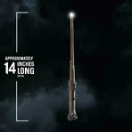 Noble collection harry potter magic wand with glowing tip
