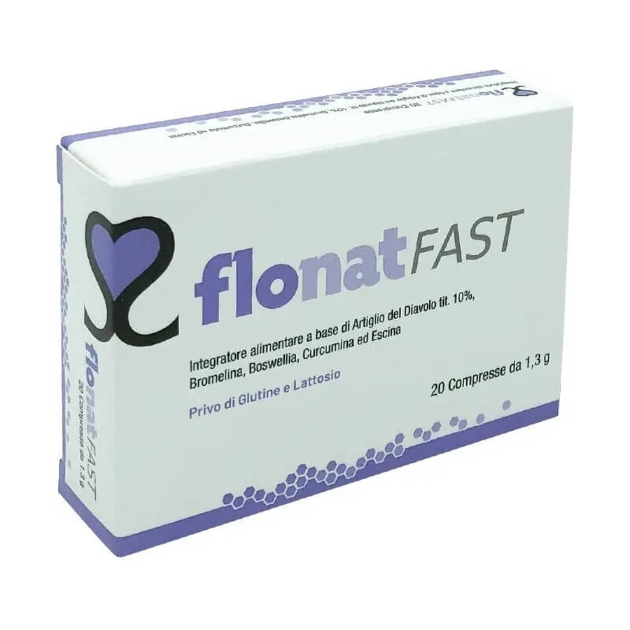 Essecore Flonat fast 20 comprimidos - suplemento antiinflamatorio (caduca el 30-09-2026)