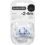 Suavinex soother fusion physiological latex teat 2-4 months assorted colors