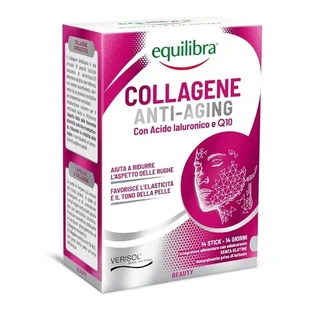 Equilibra collagen anti-aging 14 sticks - skin supplement