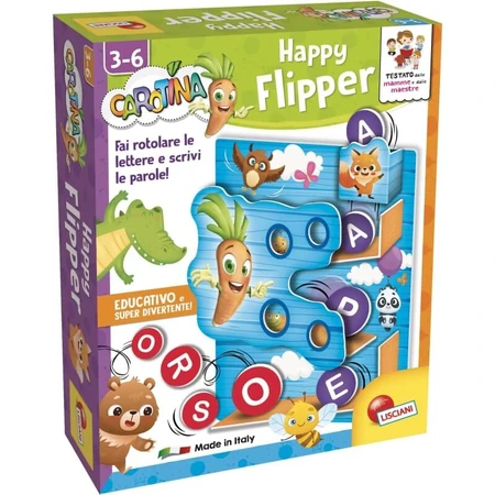 Lisciani Carotina happy pinball 97098 - Lernspiel für Kinder von 3-6 Jahren