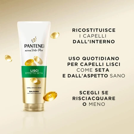 Pantene pro-v active nutri plex - zijdezacht effect conditioner voor dof en pluizig haar 200 ml