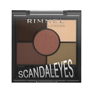 Rimmel scandaleyes 5 pan - oogschaduwpalette nr. 02 brixton bruin