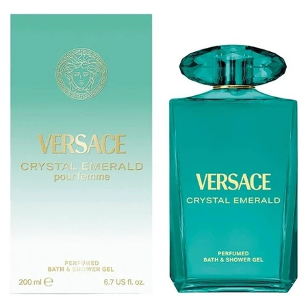 Versace Crystal smaragd - Duschgel für Damen 200 ml mit Duft