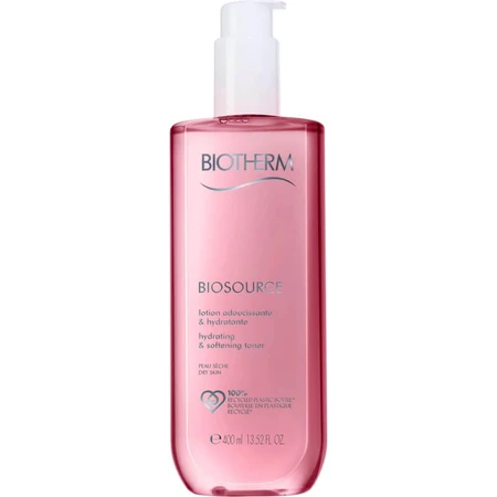 Biotherm biosource lotion adoucissante - tónico facial piel seca 400 ml