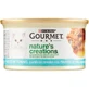Purina gourmet nature's creations tuna tomatoes and rice - complete food for adult cats 85 gr