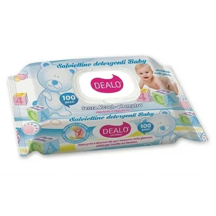 Dealo reinigingsdoekjes voor baby's - 100 multifunctionele doekjes voor de gevoelige huid