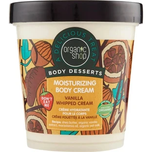 Organic shop Vainilla y nata montada - hidratante corporal 450 ml