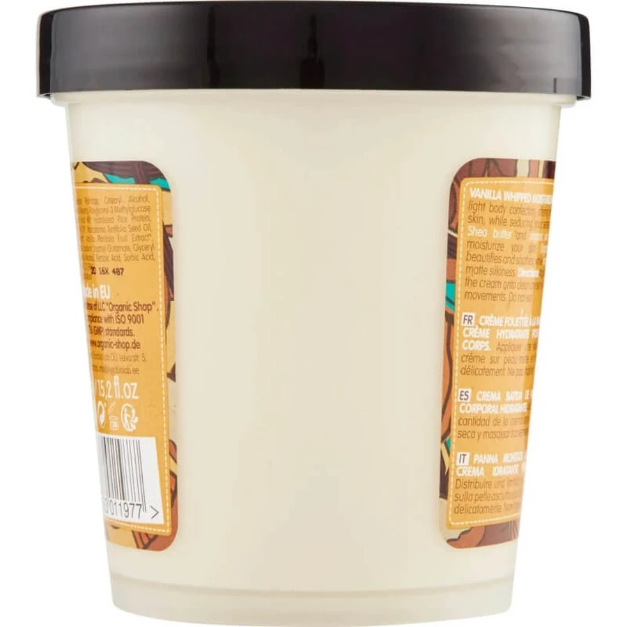 Organic shop Vainilla y nata montada - hidratante corporal 450 ml