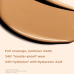 Clarins skin illusion full coverage - fond de teint effet mat lumineux - no. 114n