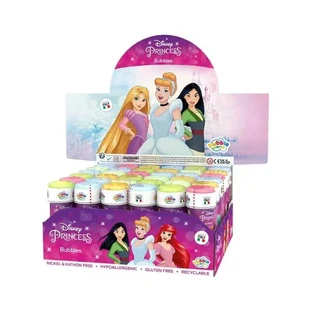 Dulcop Disney princess bubbles - soap bubbles 36 bottles