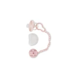 Cangaroo fopspeen met clip ster roze - 0m+