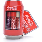 Lip smacker Metal can-shaped box with 6 assorted scents coca-cola lip balms