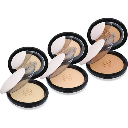 Astra natural skin powder - Kompaktpuder Nr. 35 elfenbein