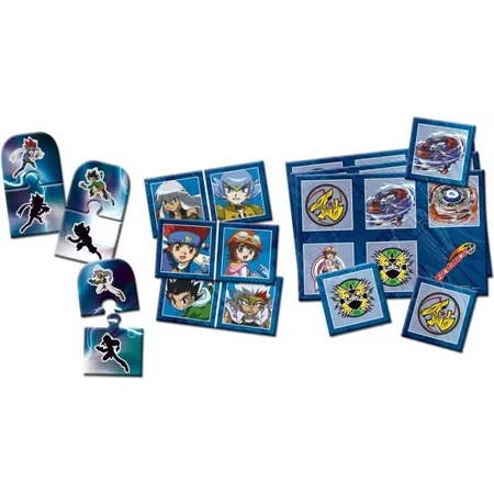 Lisciani Beyblade spel kit 3 in 1 35984 4jr +