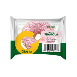 Giusto Donuts mit Erdbeergeschmack glutenfrei 35 gr