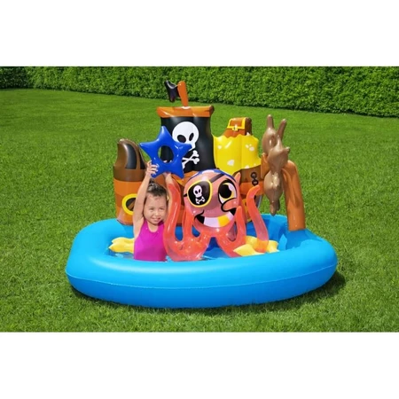 Bestway Pirate ship - inflatable pool 140x130 cm