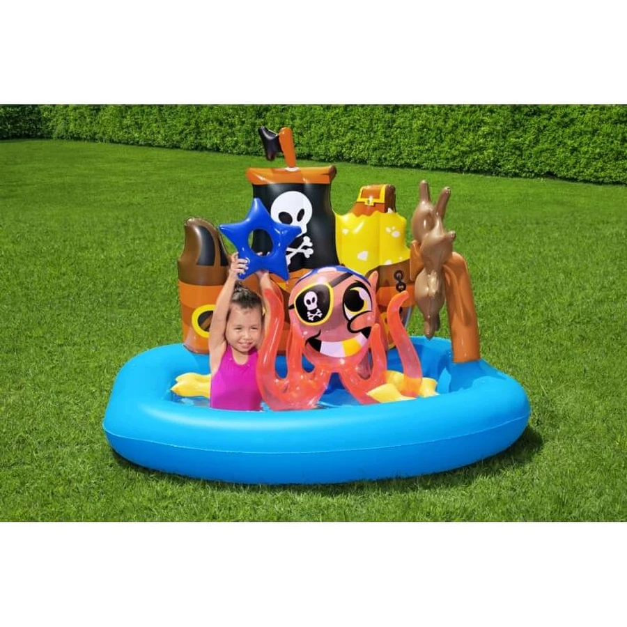 Bestway Pirate ship - inflatable pool 140x130 cm