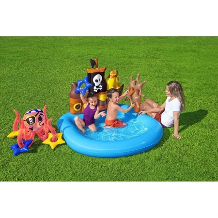 Bestway Pirate ship - inflatable pool 140x130 cm