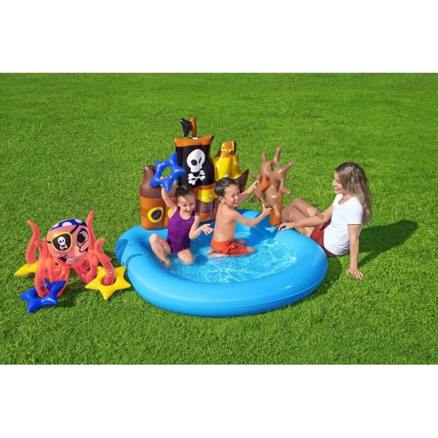 Bestway Pirate ship - inflatable pool 140x130 cm