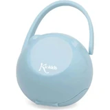 Kiokids Soother holder with hook 0m+ - blue