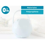 Kiokids Soother holder with hook 0m+ - blue