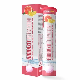Volwassen elektrolytenhydraziet met ashwagandha, 20 bruistabletten, PharmA-Z