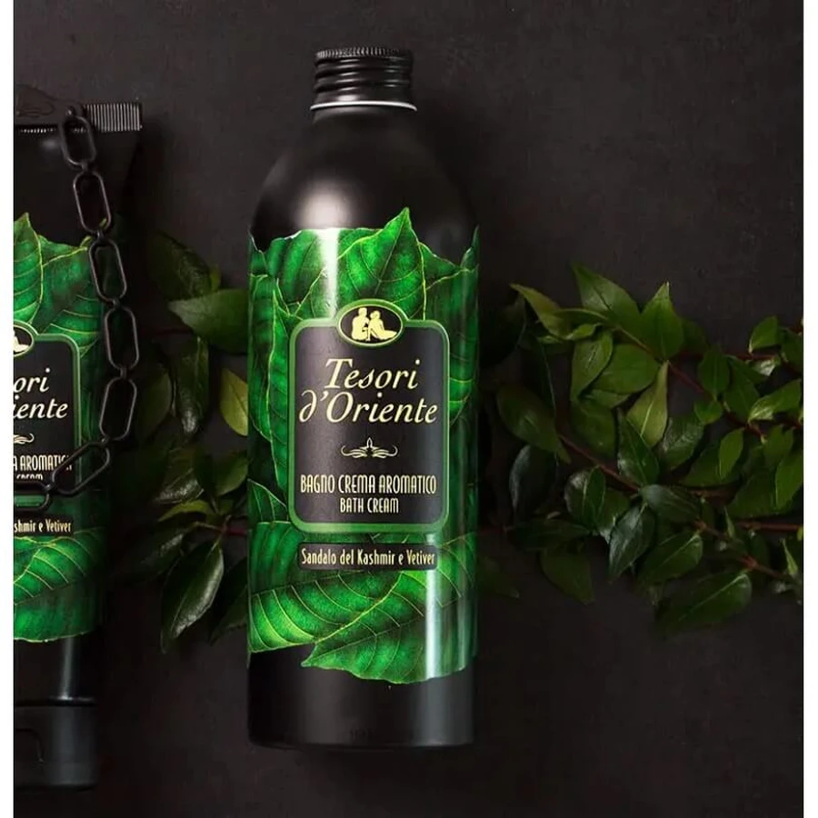 Treasures of the East Sandalwood and vetiver - aromatic bath cream 500 ml