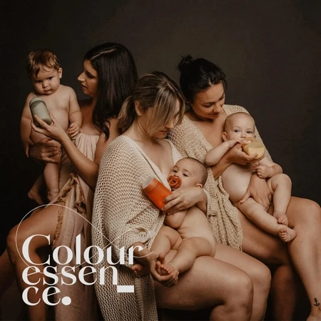 Suavinex selection color essence 4m+ - siliconen lepel - mango