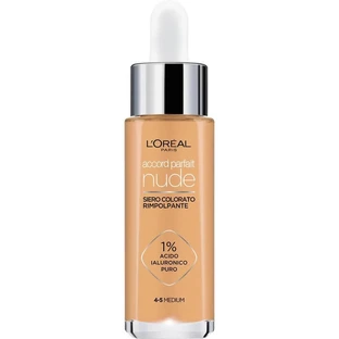 L'oreal paris Accord parfait nude - sérum rellenador con color - no. 4-5 medio