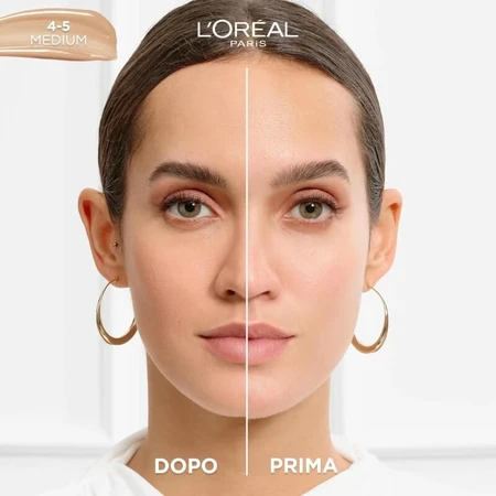 L'oreal paris Accord parfait nude - sérum rellenador con color - no. 4-5 medio