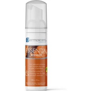 Dermoscent Essential mousse - wohltuende, feuchtigkeitsspendende Reinigung ohne Spülung für Hunde und Katzen 150 ml