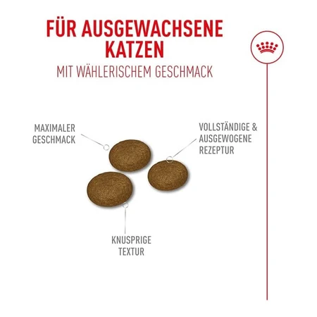 Royal canin Fussy exigent poultry - volledige voeding voor volwassen katten met hyper selectieve eetlust 400 gr