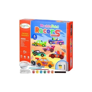 Color day creative kit - chalk car shaped magnets