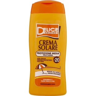 Delice Sunscreen mittlerer Schutz leichte Haut spf 20 250 ml