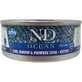 Farmina N&amp;d ocean kitten Thunfisch Kabeljau Garnelen und Kürbis - Futter für Kätzchen und Zuchtkatzen 70 gr