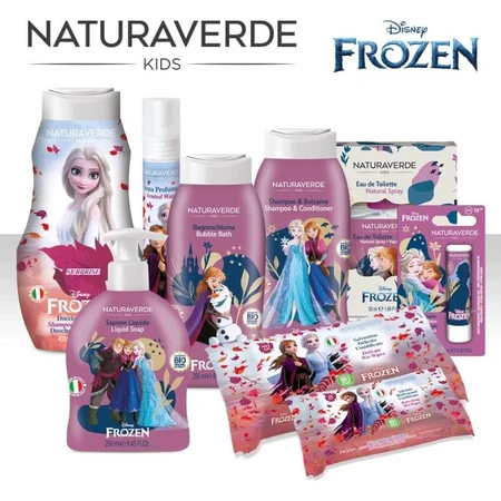 Naturaverde Aardbei lippenbalsem elsa &amp; anna - hydraterende beschermende lippenbalsem spf 15 5.7 ml