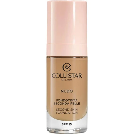 Collistar nude spf 15 - fond de teint seconde peau - no. 3g naturel doré