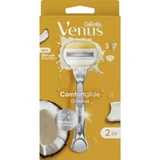Gillette venus comfortglide coconut - manueel scheermes + 2 scheermesjes